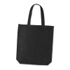 Budapest Jute Tote Bags Black